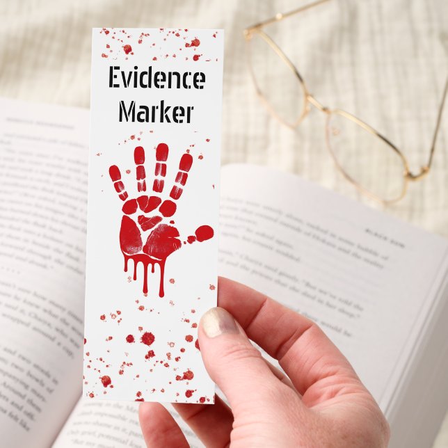 Funny Crime Novel   Bookmarks (Hand)