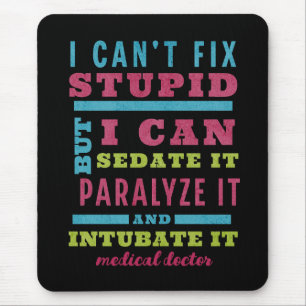 Funny CRNA / Anesthesiologist Can’t Fix Stupid Mouse Pad