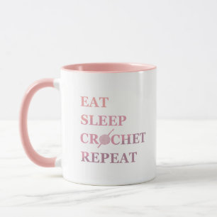 Funny crochet quote mug