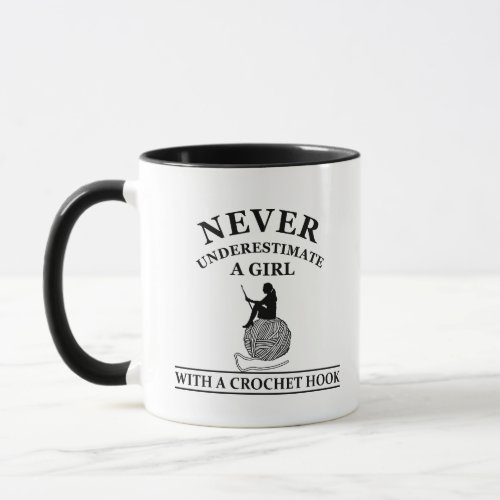 Funny crochet quotes crocheters sayings mug