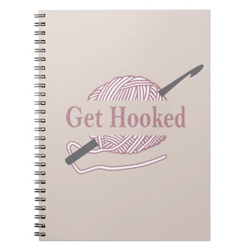 funny crochet quotes notebook