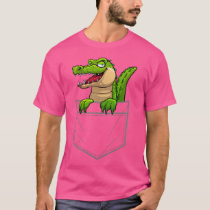 Funny Crocodile Art For Crocodile Gator Lover T-Shirt