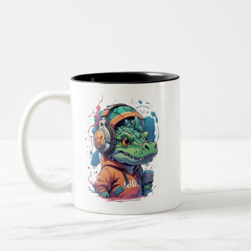 funny crocodile coffee mug
