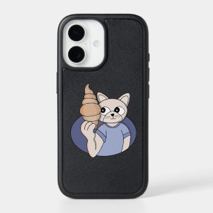 Funny Croissant Cat iPhone 17 Case