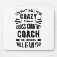 Funny Cross Country Coach Crazy