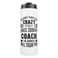 Funny Cross Country Coach Crazy