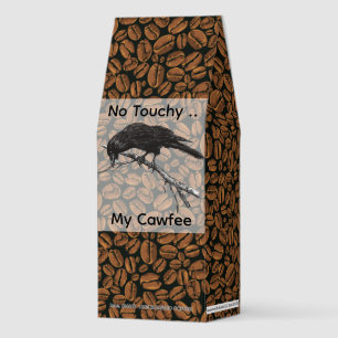 Funny Crow Cawfee Coffee Beans