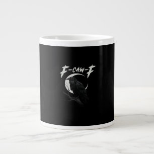 Funny Crow Essential Creative Casual Giant Coffee Mug