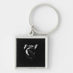 Funny Crow Essential Creative Casual Keychain