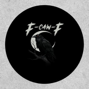 Funny Crow Essential Creative Casual Patch