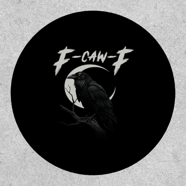 Funny Crow Essential Creative Casual Patch (Front)