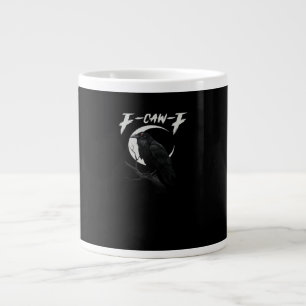 Funny Crow Retro Classic Style Giant Coffee Mug