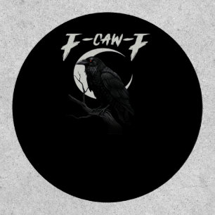 Funny Crow Retro Classic Style Patch