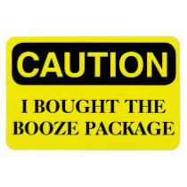 Funny Cruise Cabin Door Magnet - Booze Package Funny Cruise Cabin Door Magnet - Booze Package