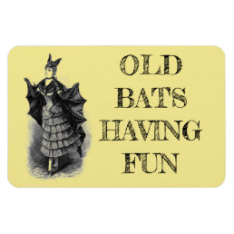 Funny Cruise Cabin Door Magnet - Old Bats