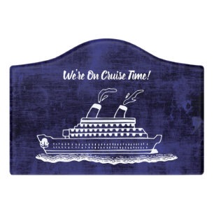 Funny Cruise Ship Cabin Stateroom Door Marker Sign