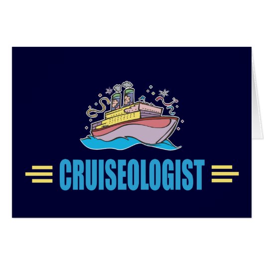 Funny Cruise Ship Cards (Front Horizontal)