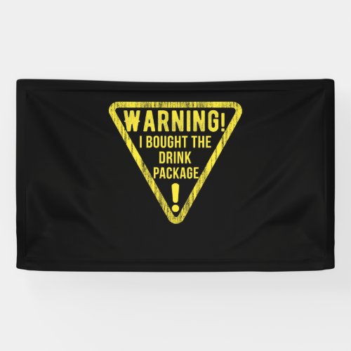 Funny Cruise Ship for Caribbean Vacation Partiers Banner