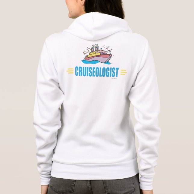 Funny Cruise Ship Hoodie (Back)