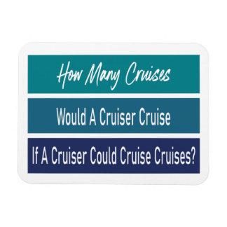 Funny Cruise Ship Humor Cabin Door Marker Magnet