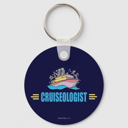 Funny Cruise Ship Keychain