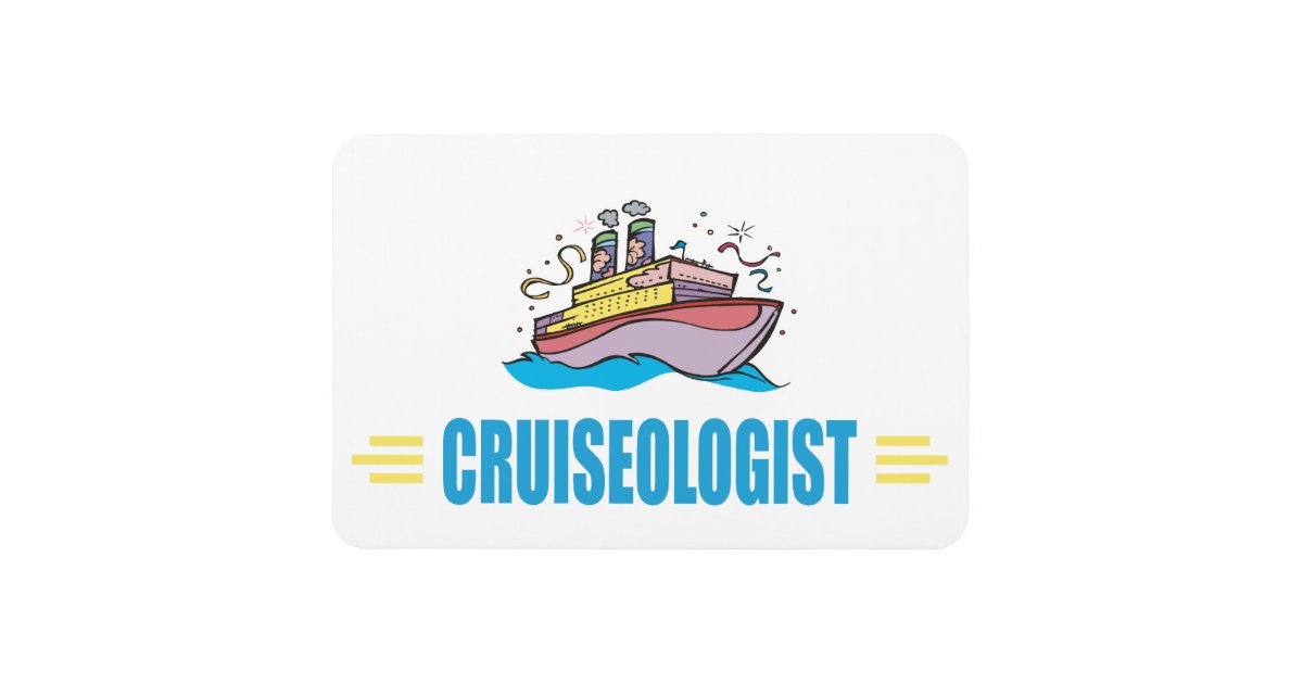 Funny Cruise Ship Magnet 7006