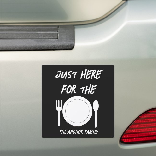 Funny Cruise Ship Stateroom Door Marker for Foodie