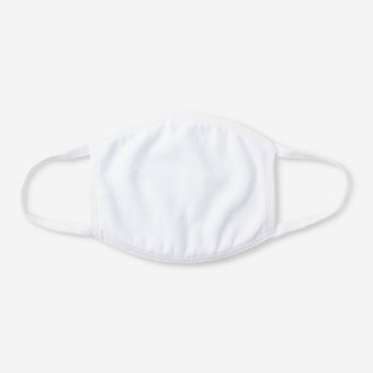 Funny Cruise Ship Travel Vacation White Cotton Face Mask | Zazzle