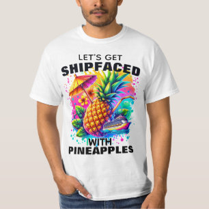 Funny Cruise T-Shirt Let's Get Shipfaced