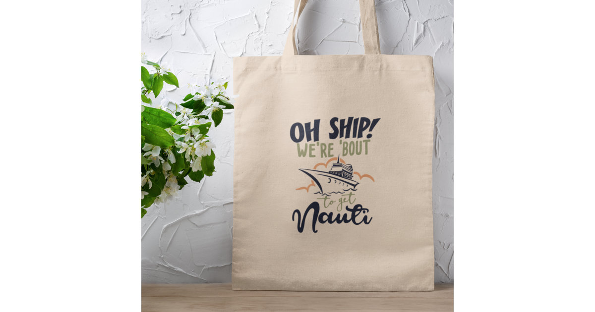 Cruise Vibes Bags Cruise Squad 2023 Tote Bag Cruise 