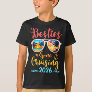 Funny Cruising Friends Squad 2026 Ies Gone Cruisin T-Shirt