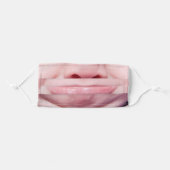 Funny Crying Baby Face Adult Cloth Face Mask (Front, Folded)