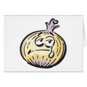 funny crying onion (Front Horizontal)
