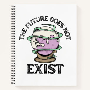Funny Crystal Ball Fortune Teller Quote Notebook