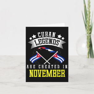 Funny Cuban Legends Are Created In November Cuba Card