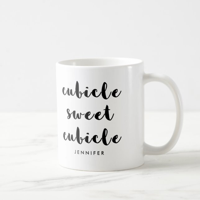 Funny Cubicle Sweet Cubicle | For the Office Coffee Mug (Right)