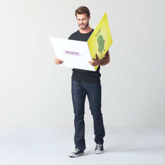 Funny Cucumber Pickle Surgery or Get Well Giant Card (In Situ)