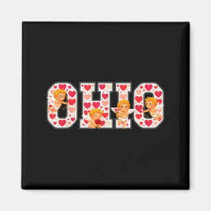 Funny Cud Ohio Midwestern Party O-h-i-o In Valenti Magnet