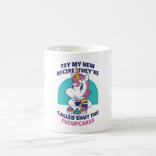 Funny Cupcake Unicorn Coffee Mug