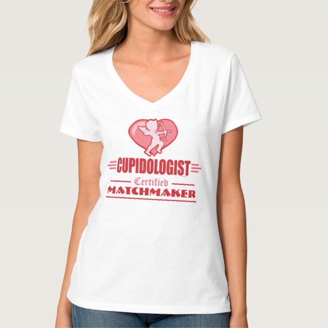 Funny Cupid Love T-Shirt (Front)