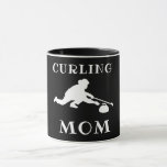 Funny Curling Mom Mug
