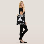 Funny Curling Mom Tote Bag