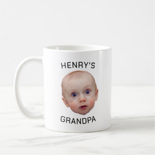 Funny Custom Baby Face  Coffee Mug