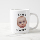 Funny Custom Baby Face  Giant Coffee Mug<br><div class="desc">Custom Baby Face Coffee Mug, Replace the face of this baby with your favorite photo (make sure to crop as much to the face as possible and use an app to remove the background) and personalize this funny mug with your kid, husband, or boyfriend on it! Also a fun and...</div>
