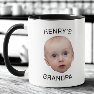 Funny Custom Baby Face Mug