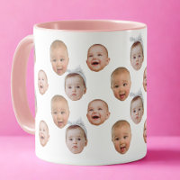 Funny Custom Baby Face Photo Face 3 Photos