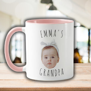 Funny Custom Baby Face Photo  Mug