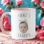 Funny Custom Baby Face Photo  Mug<br><div class="desc">Funny Custom Baby Face Photo Mug, Replace the face of this baby with your favorite photo (make sure to crop as much to the face as possible and use an app to remove the background) and personalize this funny Christmas Holiday mug with your kid, husband, or boyfriend on it! Also...</div>