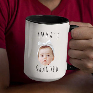 Funny Custom Baby Face Photo  Mug