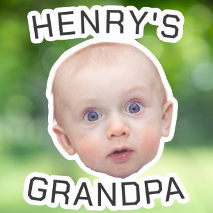 Funny Custom Baby Face Sticker